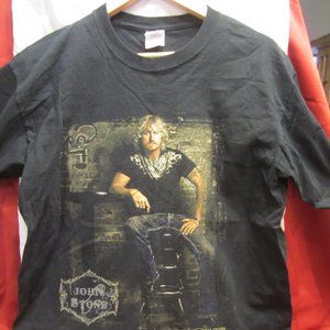 2014 JOHN STONE CRUISE SHIRT, FROM THE KID ROCK CRUISE, BLACK, LARGE